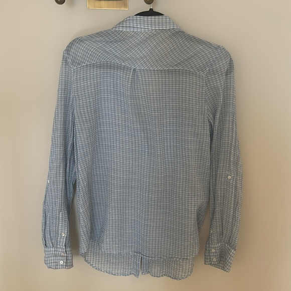Joie size small soft button down flannel shirt - Picture 3 of 3